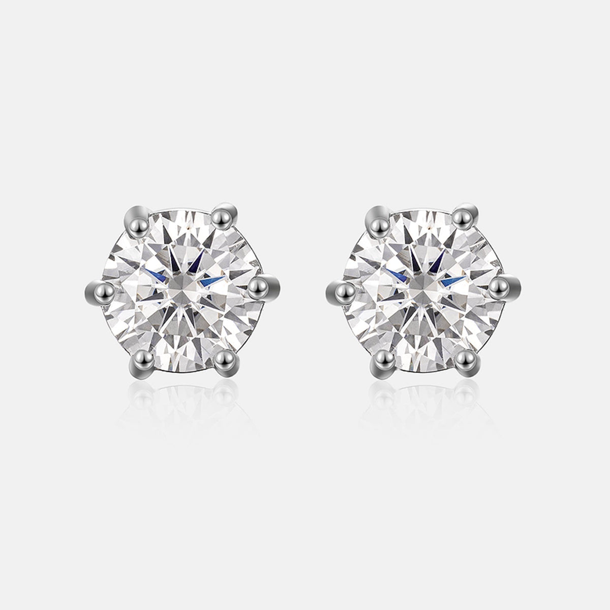 Destinee Crystal Stud Magnetic Earrings