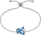 Sapphire Butterfly Bracelet