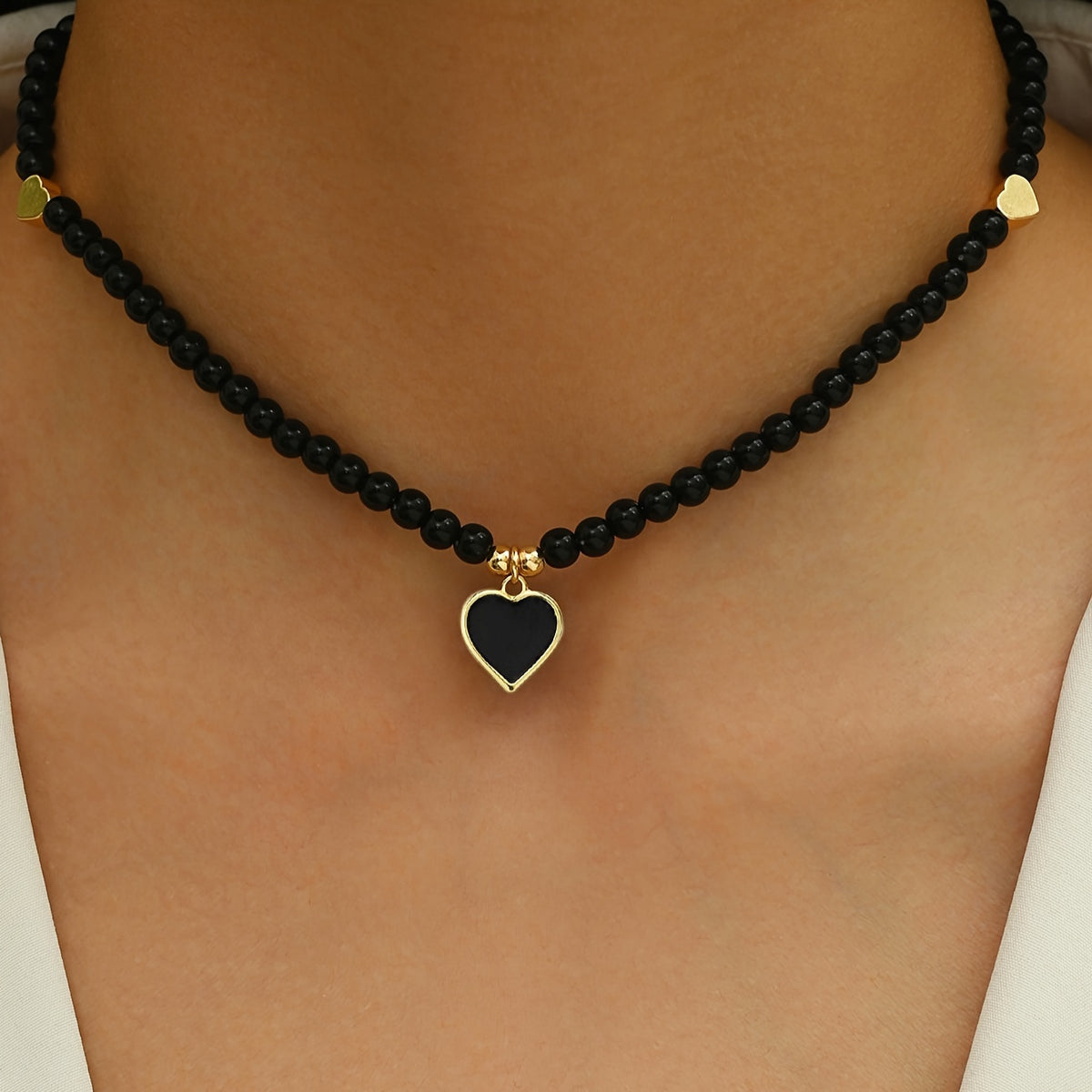 Gothic Heart Boho Necklace