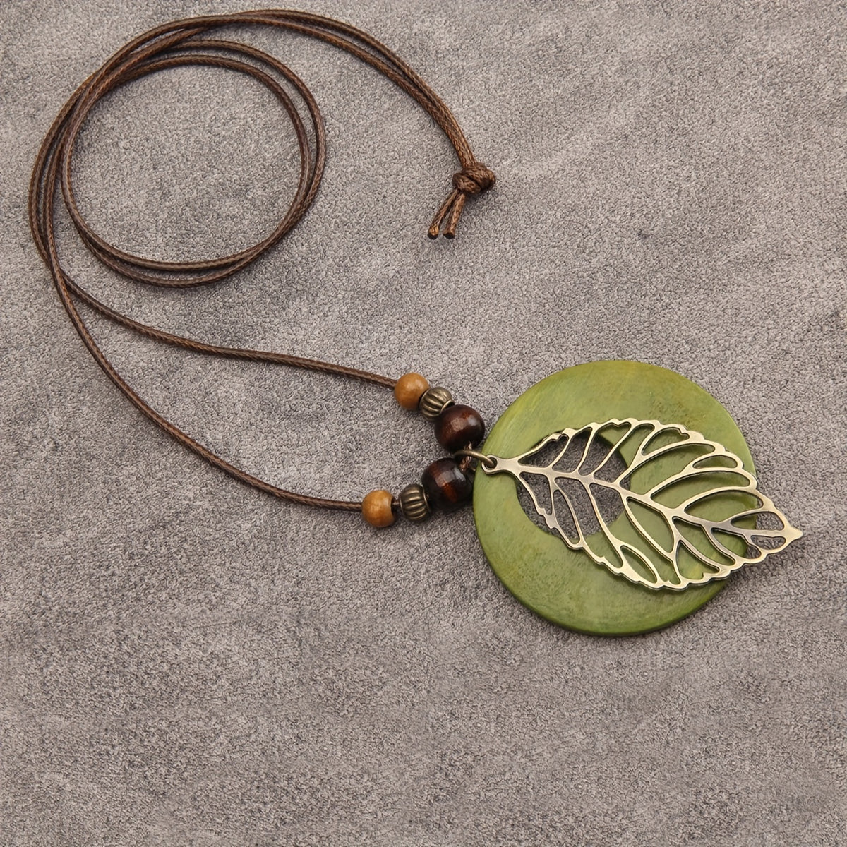 Signature Boho Leaf Necklace