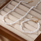 Baroque Pearl Necklace & Bracelet Set