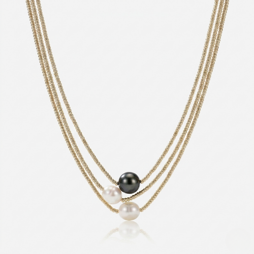 Antique Lustre Pearl Necklace