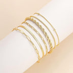 Isabella Vernetta Gold Bracelet Set