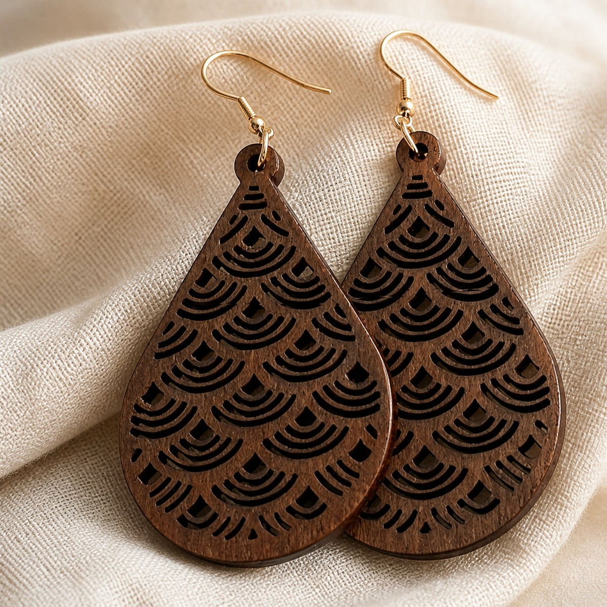 Floral Drop Boho Earrings