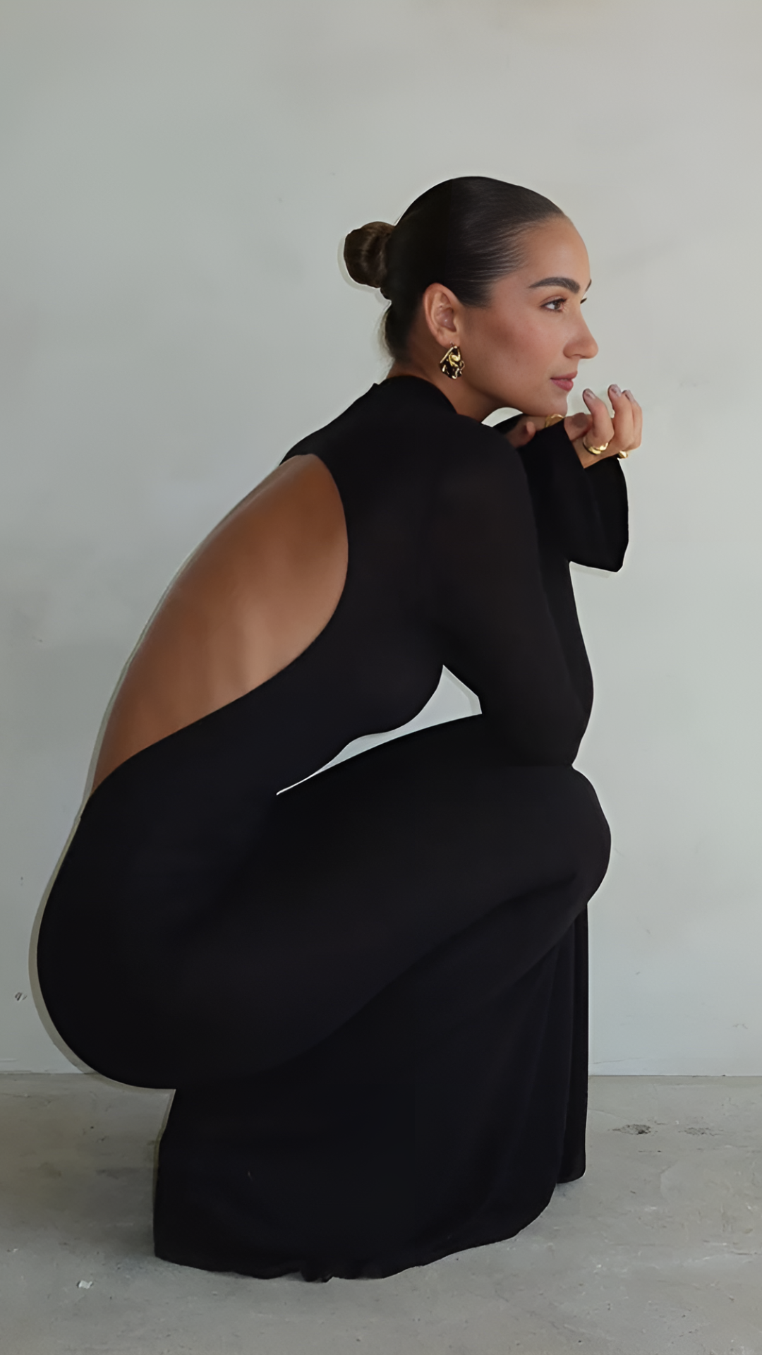 Lila Kleid