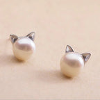 Delicate Pearl Cat Set