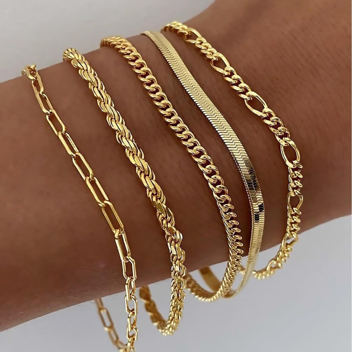 Ellis Renner Bracelet Set Gold