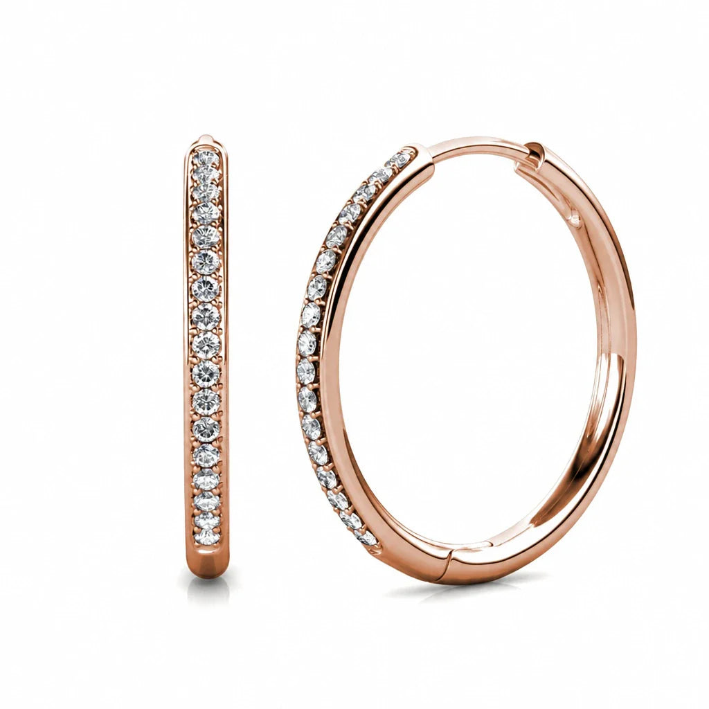 Sorel Pave Gold Timeless Earrings