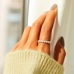 Exquisite Flower Adjustable Ring
