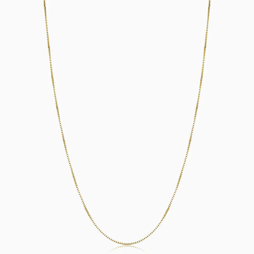 Bodega Box Gold Necklace
