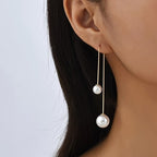 Radiant Pearl Statement Earrings