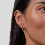 Elegant Eternity Hoop Earrings