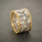 Luxe Zirconia Ivy Ring