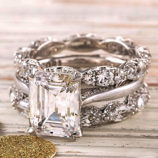 Classic Silver Bright Layer Ring