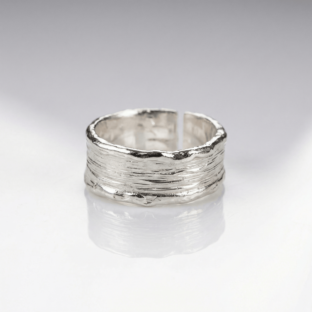 Handmade Gold Silver Two Tone Ring