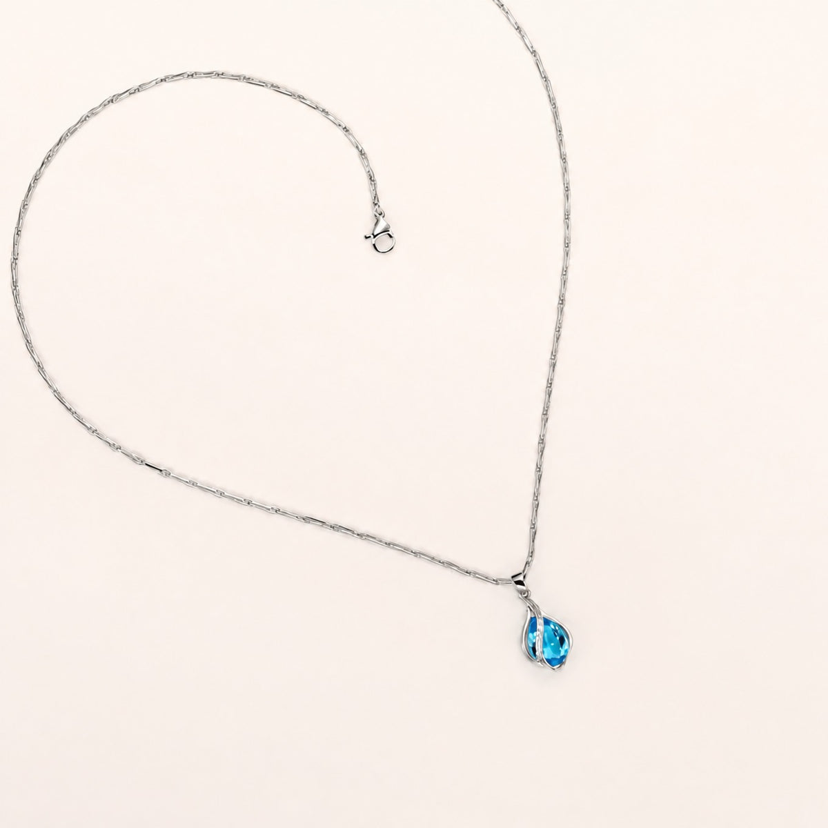 Celestine Vireaux White Gold Necklace