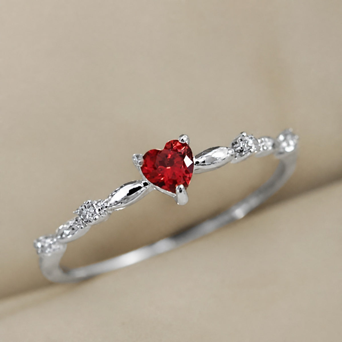 Coralyn Amuora Ruby Gold Ring