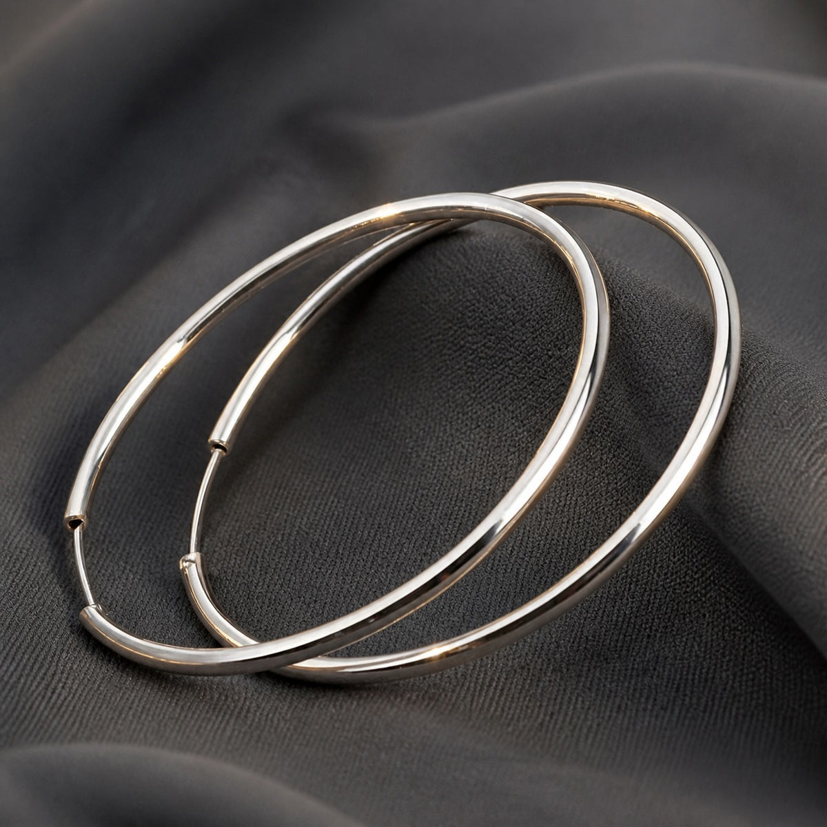 Majestic Halo Hoop Earrings