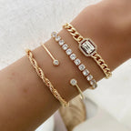 Domitia Calvina Gold Bracelet Set